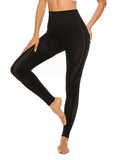 SEASUM Women's High Waist Tummy Control Yoga Pants - SEASUM