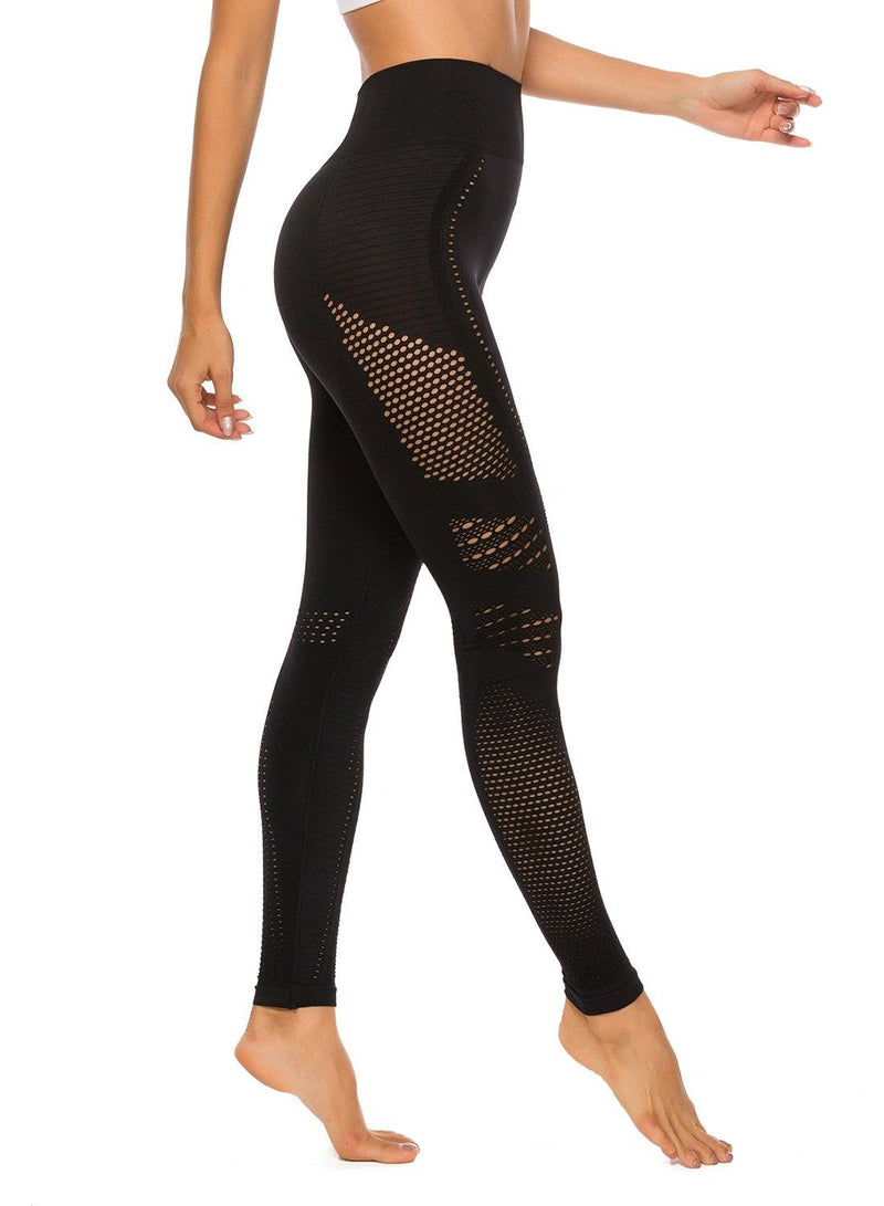 SEASUM Women's High Waist Tummy Control Yoga Pants - SEASUM