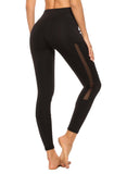 Ultra Soft Mesh Split Joint Women Yoga Pants - SEASUM