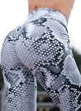 Snake Print Training Workout Yoga Pants - SEASUM