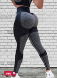 SEASUM-Women's Soft Two-tone Breatheable Leggings