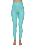 SEASUM-SEASUM Women's Fitness Lifting Textured Bodycon Leggings