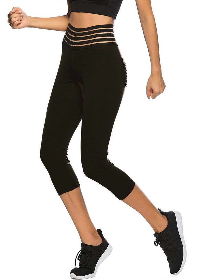 Special Elastic Waistband Stretch Leggings - SEASUM