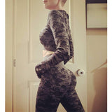 Women's Camouflage Breatheable Soft Yoga Pants - SeasumFits