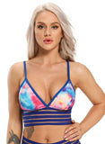 Sexy Hem Strapy Workout Sports Bra - SEASUM