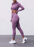 Knitted Comfortable Elastic Waistband Leggings - SEASUM