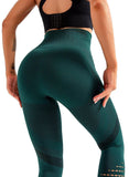 Hollow Out Breathable Seamless Yoga Pants - SEASUM