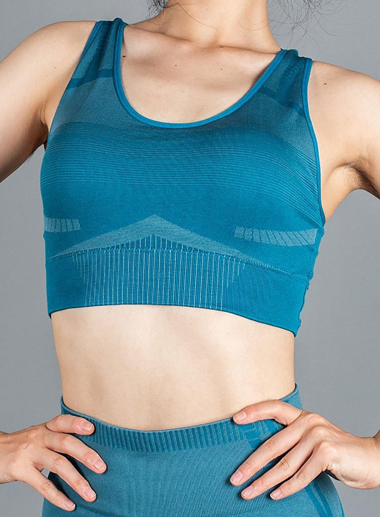 Women Supportive Cross Back Sports Bra - SEASUM