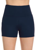Women High Waist Scruched Fitness Shorts - SEASUM