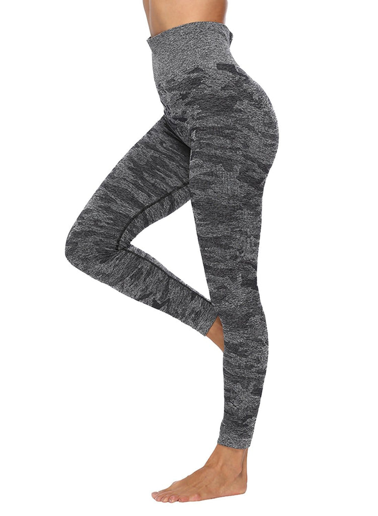 SEASUM-Women's Breatheable Camouflage Soft Leggings