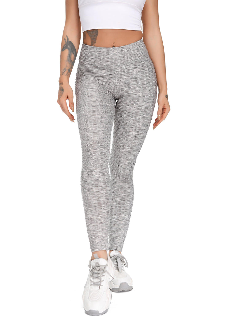 Three-dimensional Body Shaping Jacquard Leggings