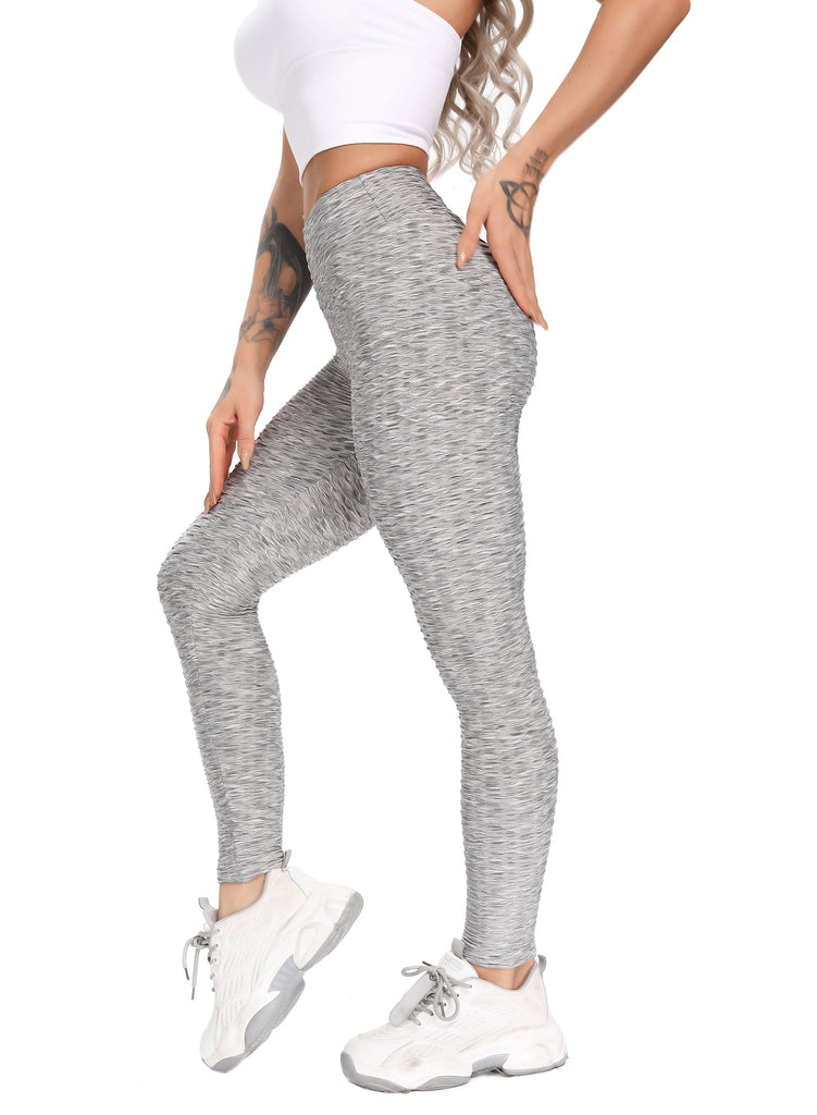 Three-dimensional Body Shaping Jacquard Leggings