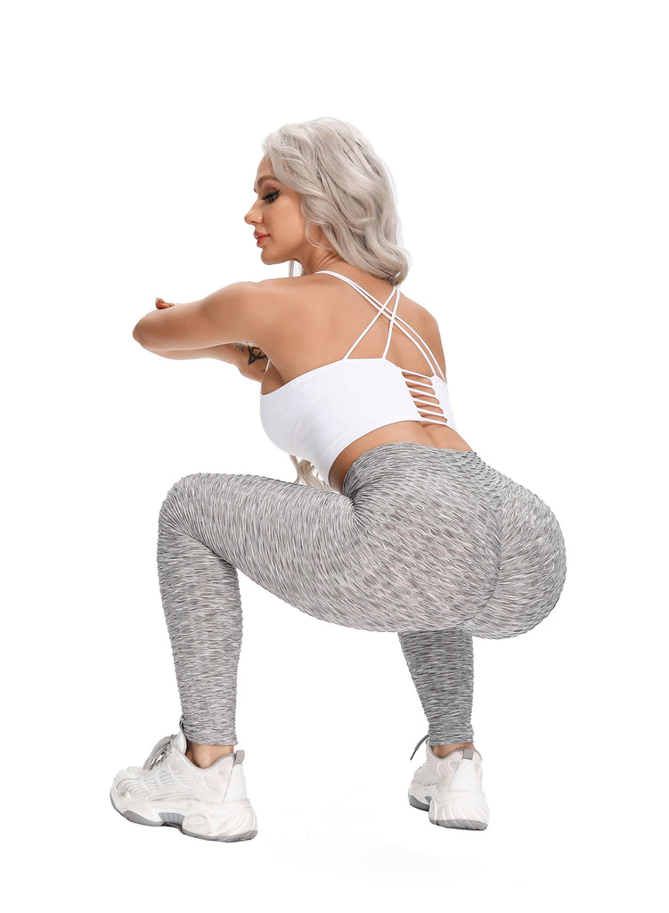 Three-dimensional Body Shaping Jacquard Leggings