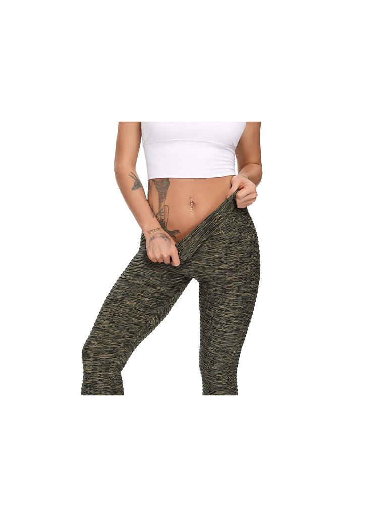 Three-dimensional Body Shaping Jacquard Leggings