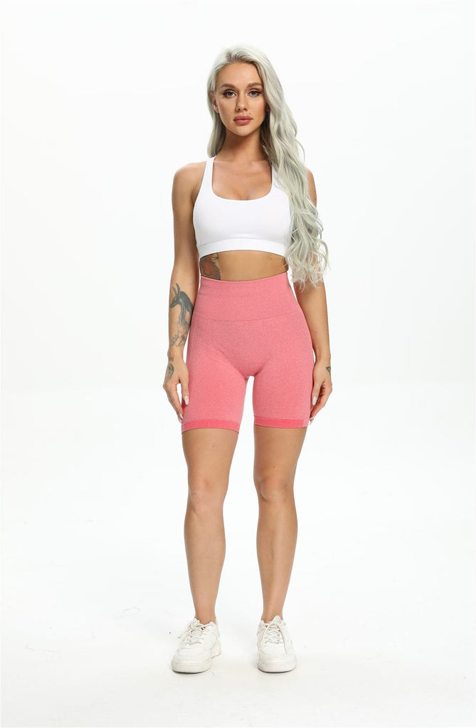SEASUM Seamless Workout Shorts Cycling Yoga Shorts
