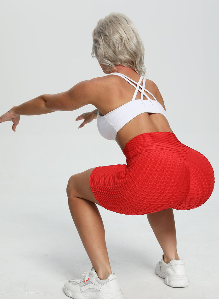 Three-dimensional Body Shaping Jacquard Pocket 7" Shorts