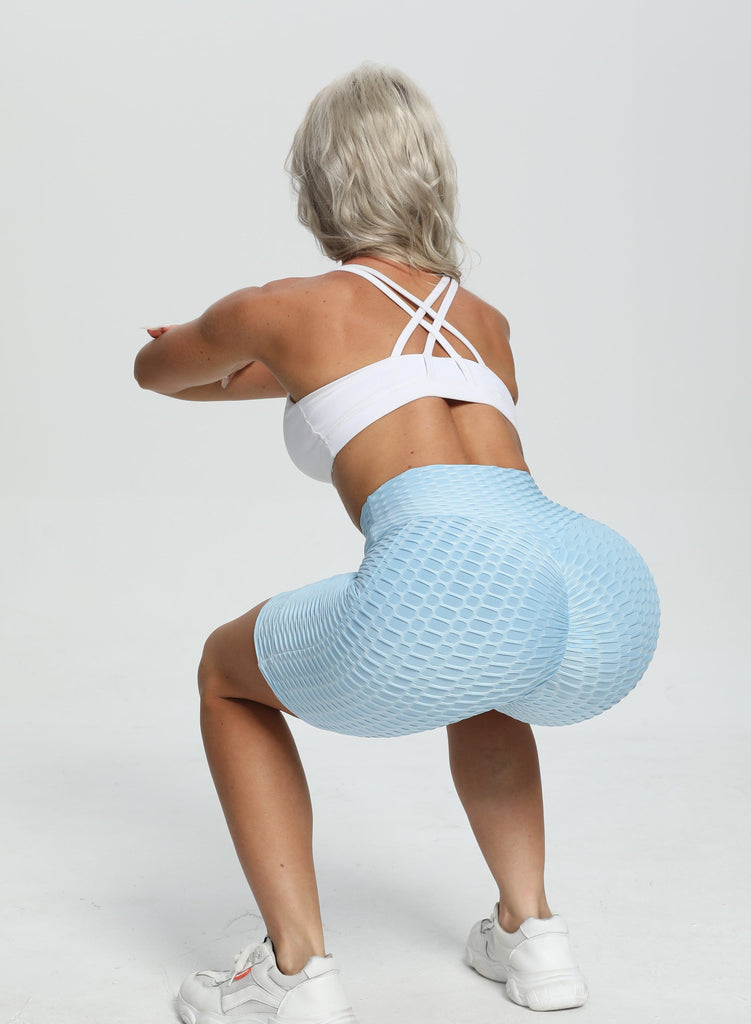 Three-dimensional Body Shaping Jacquard Pocket 7" Shorts