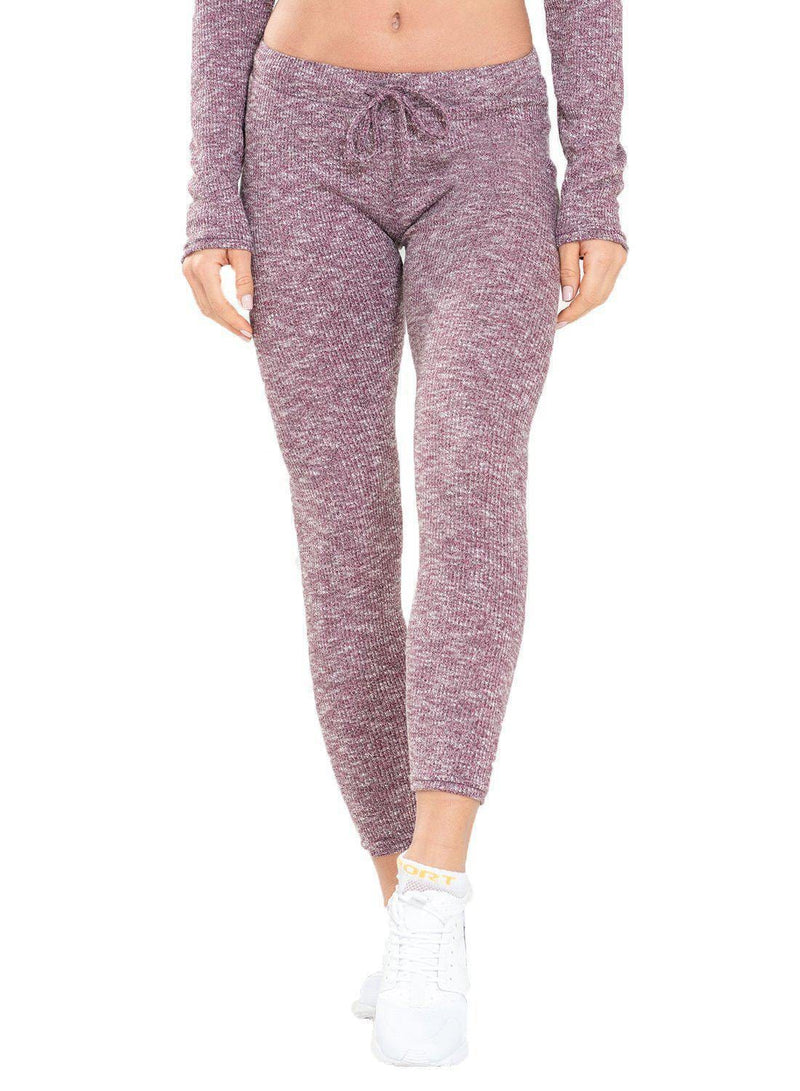 Knitted Comfortable Elastic Waistband Leggings - SEASUM