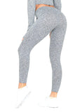 Knitted Comfortable Elastic Waistband Leggings - SEASUM