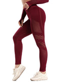 SEASUM Women's High Waist Tummy Control Yoga Pants - SEASUM