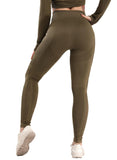 SEASUM Women's High Waist Tummy Control Yoga Pants - SEASUM