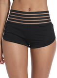 Pocket Design High Waist Workout Shorts - SEASUM