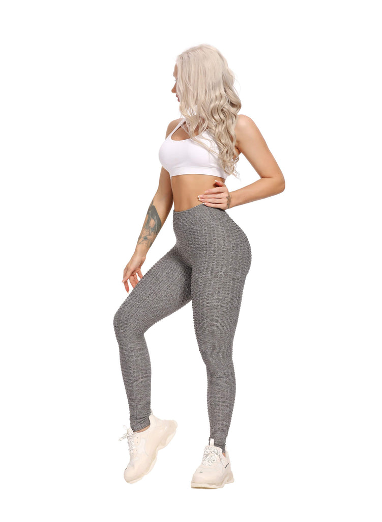 Three-dimensional Body Shaping Jacquard Leggings