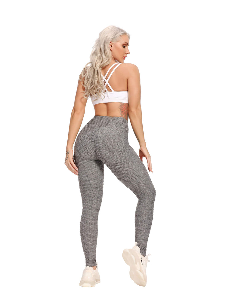 Three-dimensional Body Shaping Jacquard Leggings