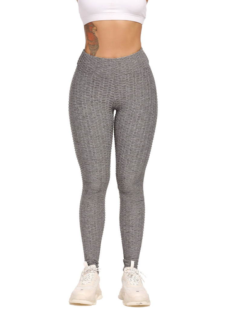 Three-dimensional Body Shaping Jacquard Leggings