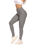 Three-dimensional Body Shaping Jacquard Leggings
