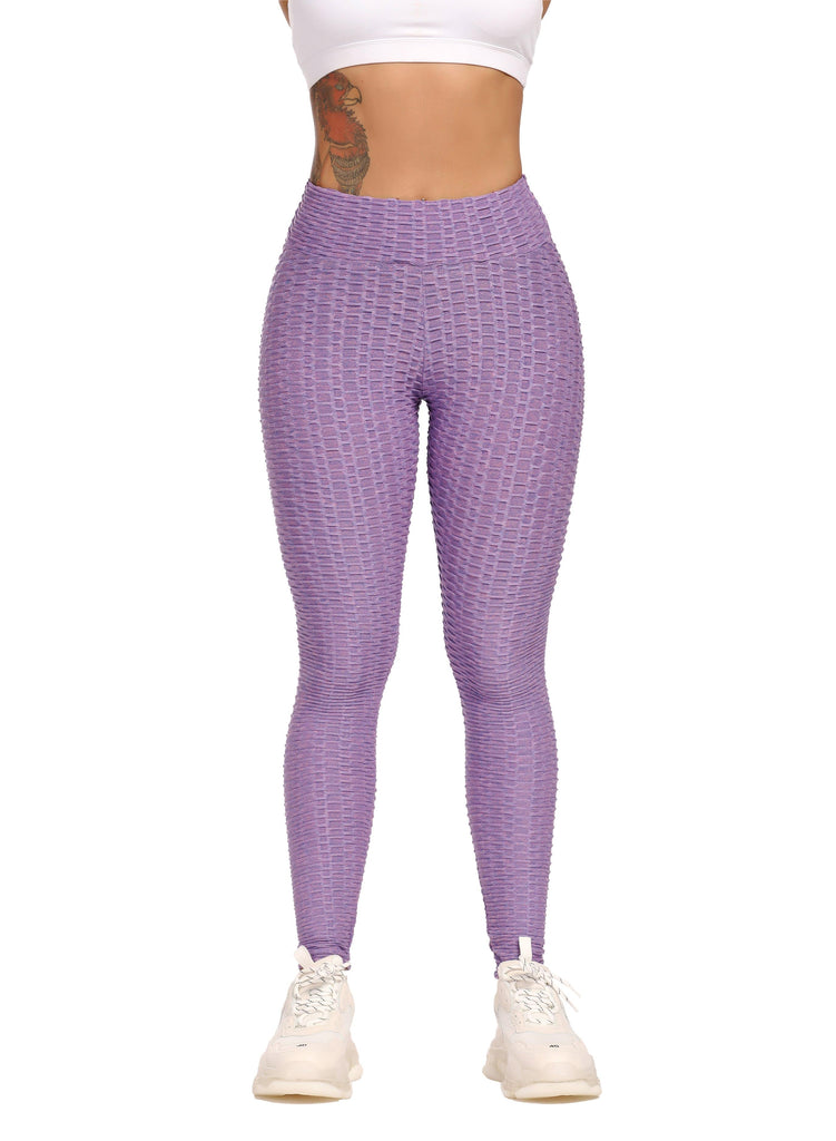 Three-dimensional Body Shaping Jacquard Leggings