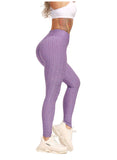 Three-dimensional Body Shaping Jacquard Leggings