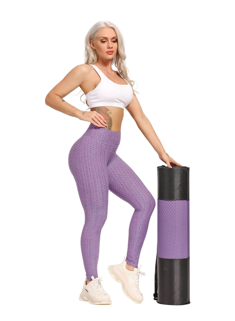 Three-dimensional Body Shaping Jacquard Leggings