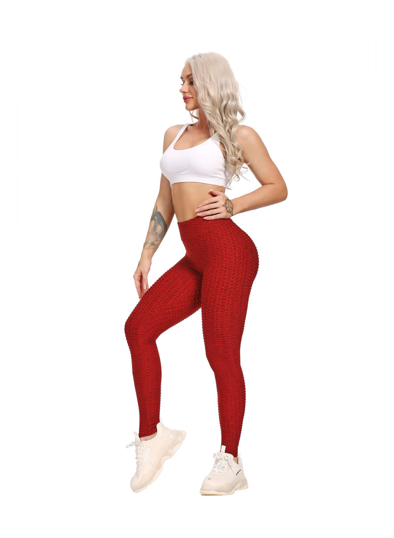 Three-dimensional Body Shaping Jacquard Leggings