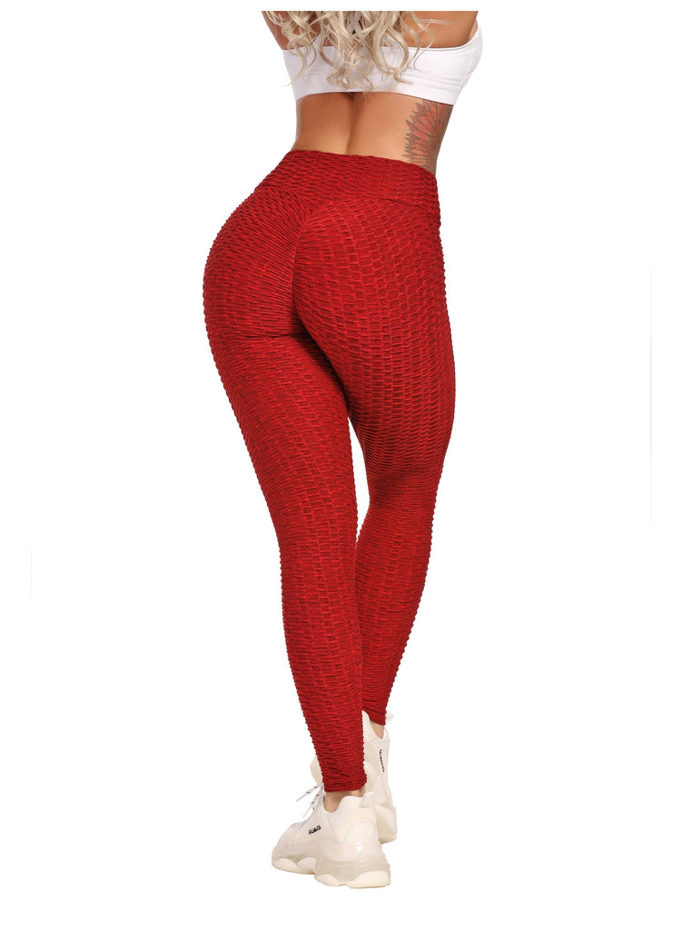 Three-dimensional Body Shaping Jacquard Leggings