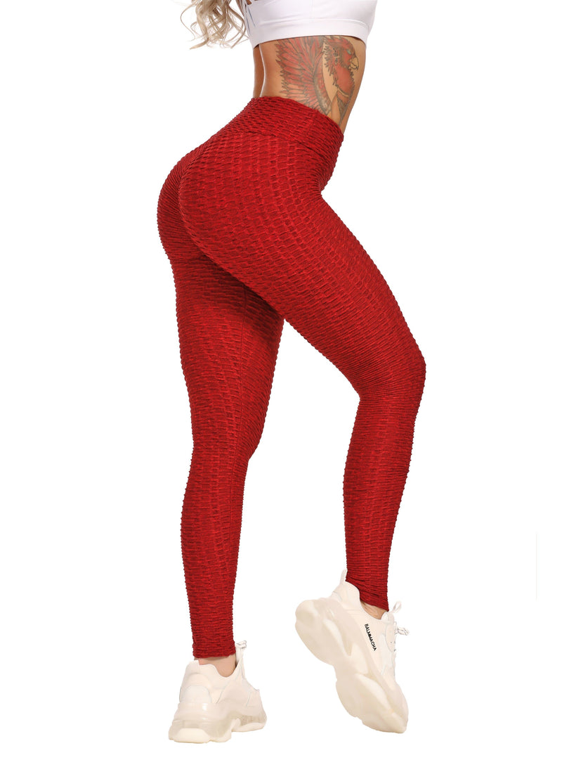 Three-dimensional Body Shaping Jacquard Leggings