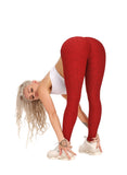 Three-dimensional Body Shaping Jacquard Leggings