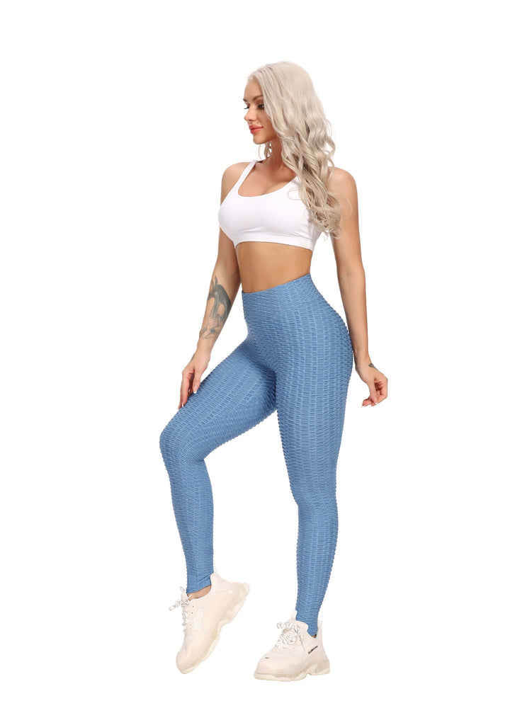 Three-dimensional Body Shaping Jacquard Leggings
