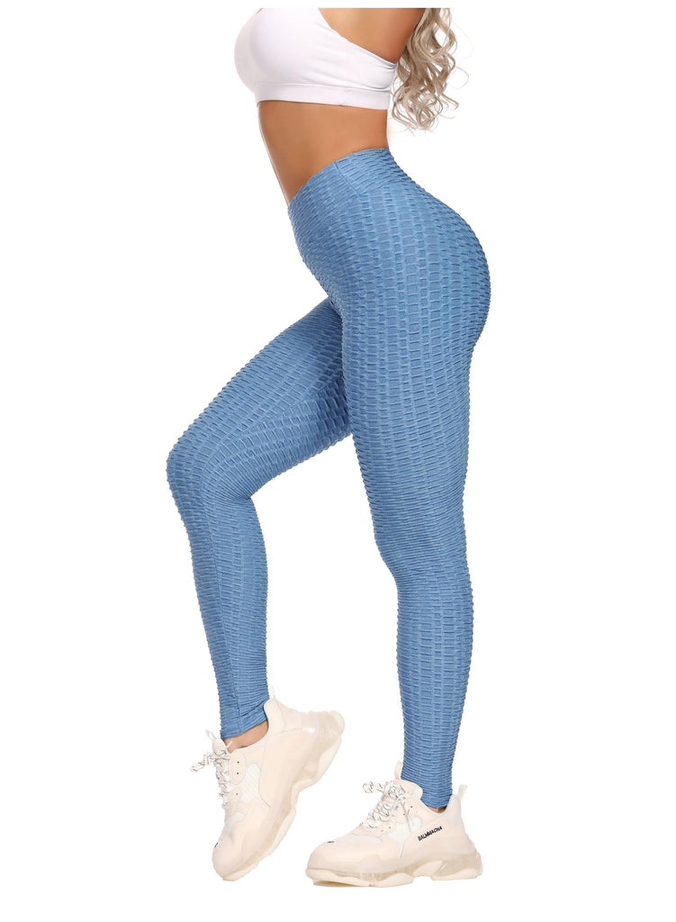 Three-dimensional Body Shaping Jacquard Leggings
