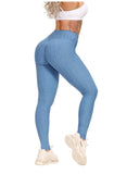 Three-dimensional Body Shaping Jacquard Leggings