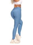 Three-dimensional Body Shaping Jacquard Leggings