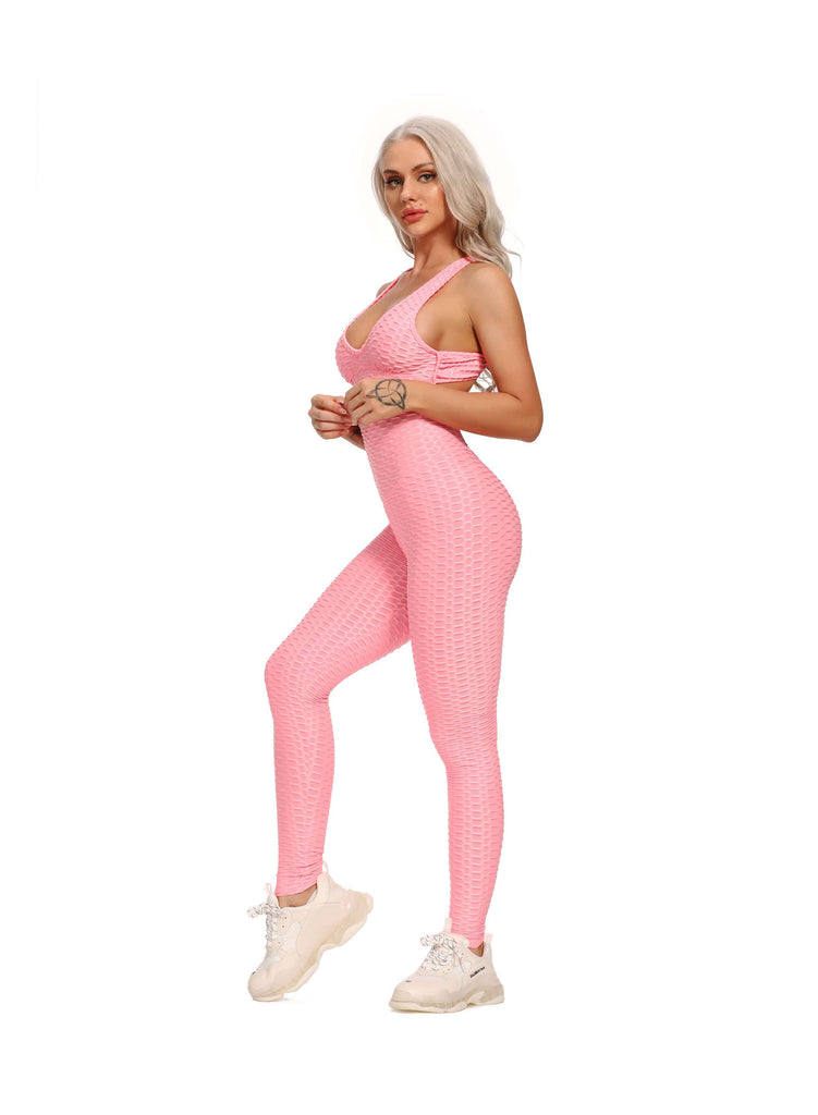 SALE π Body Shaping Jacquard Jumpsuits