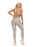 SALE π Body Shaping Jacquard Jumpsuits