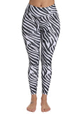 Zebra Print Training Workout Yoga Pants - SeasumFits
