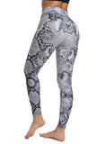 Snake Print Training Workout Yoga Pants - SEASUM