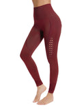 Women's  Form Fitting Hollow Fitness Yoga Pants - SeasumFits