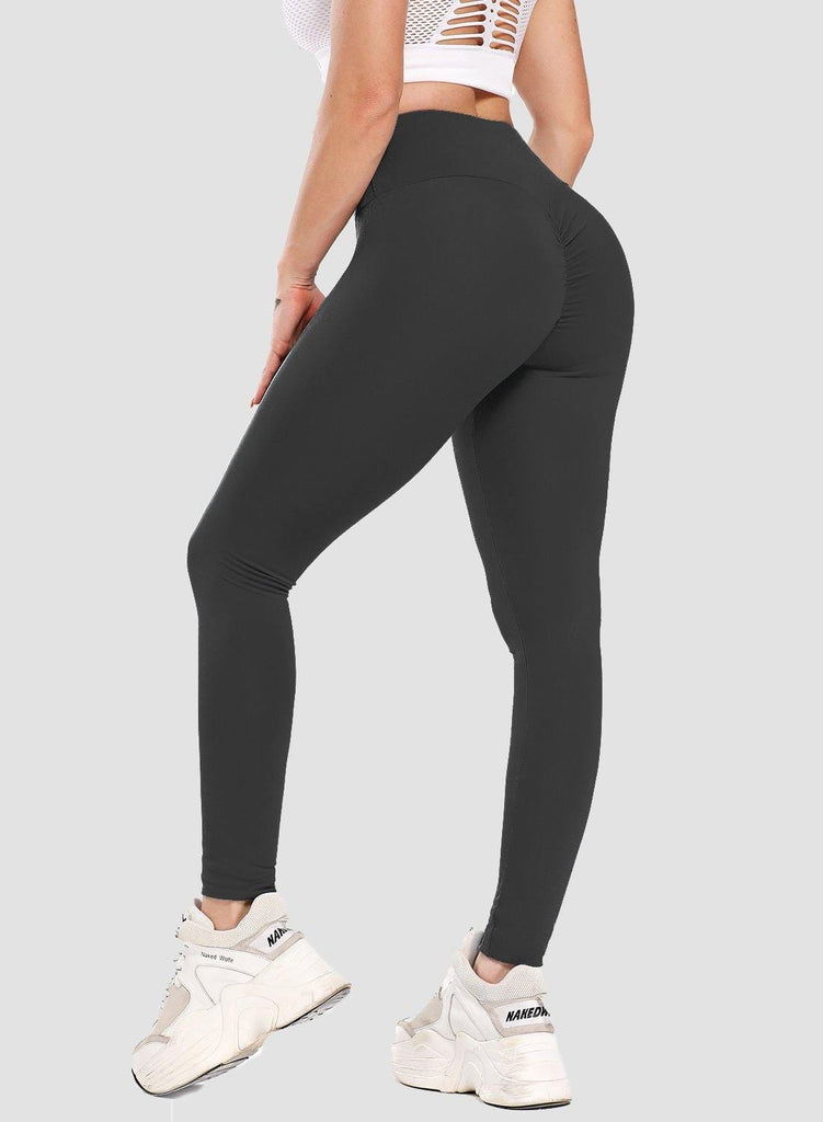 SEASUM Scrunch Bum Leggings Booty High Waisted Tummy Control - SEASUM