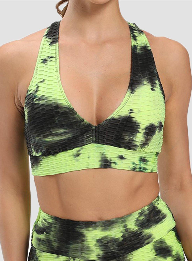 SEASUM Textured Tie-dyed Super Stretchy Top - SEASUM