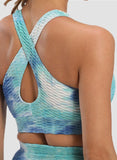 SEASUM Textured Tie-dyed Super Stretchy Top - SEASUM