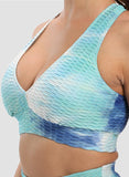 SEASUM Textured Tie-dyed Super Stretchy Top - SEASUM
